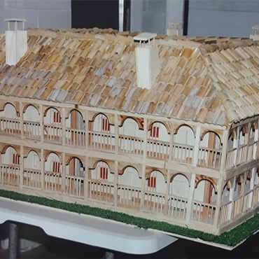 Cartel del espectáculo: Exposición de Maquetas de Madera “La madera hecha arte”