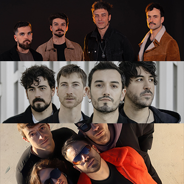 Cartel del espectáculo: Shinova, Valira y Mono Cuchillo